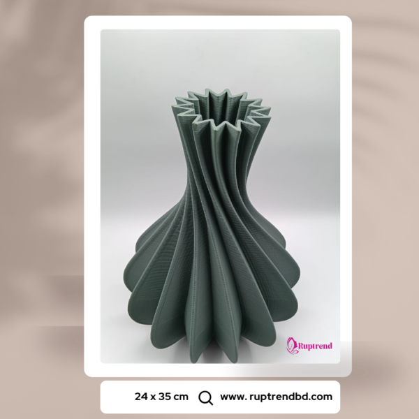 Eternal Swirl Dried Flower Vase