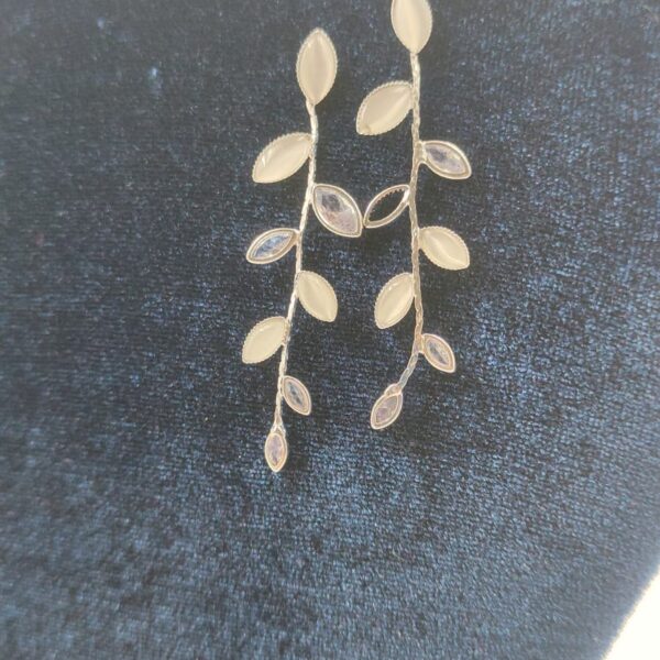 Lumina Cascade Rhinestone Earrings